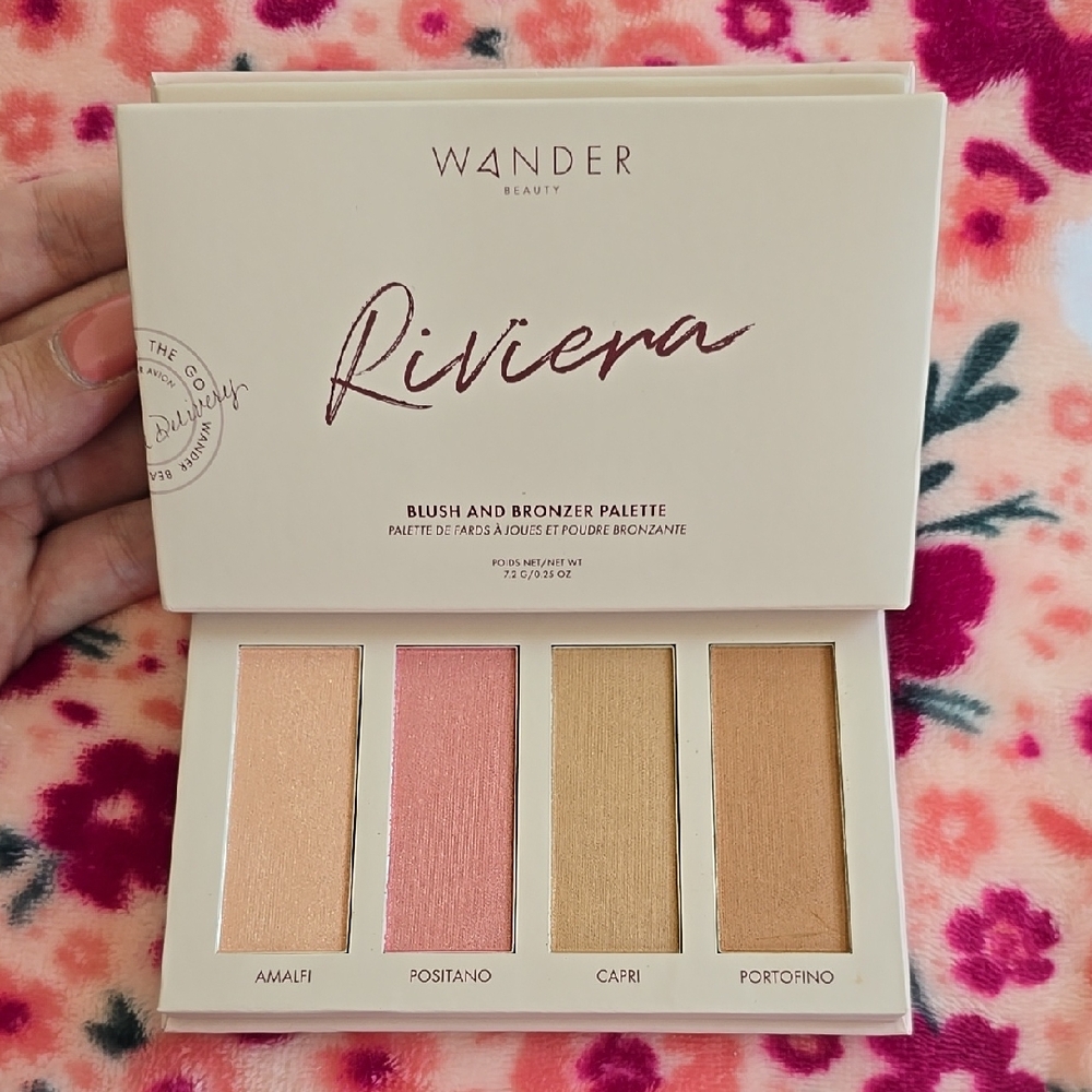 Wander Beauty Riviera Blush and Bronzer Palette - Picture 1 of 3